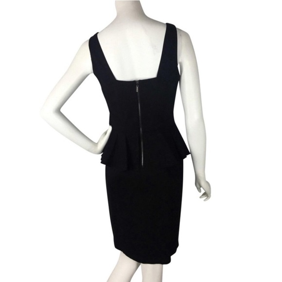 Carmen Marc Valvo NWT peplum exposed backzip dress *shop@iamwarrior - Picture 3 of 9